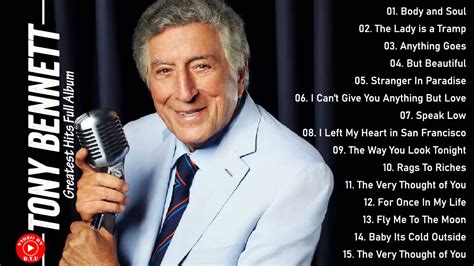 tony bennett youtube|tony bennett greatest hits list.